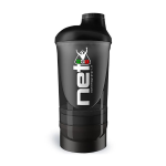 NET INTEGRATORI SMART SHAKER CON TRE SCOMPARTIMENTI