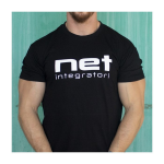 NET MAGLIETTA 100% COTONE IN VARI COLORI CON LOGO AZIENDALE