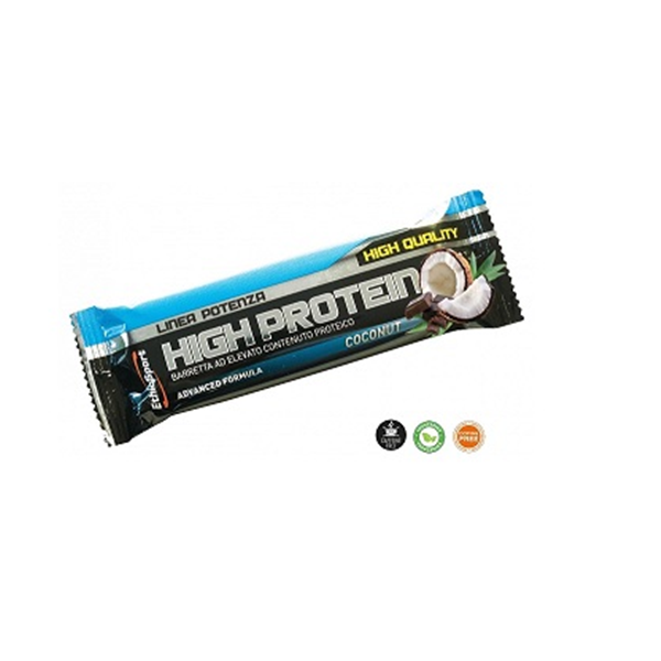 ETHICSPORT HIGH PROTEIN 55G GUSTO COCCO - BARRETTA AD ALTO CONTENUTO PROTEICO
