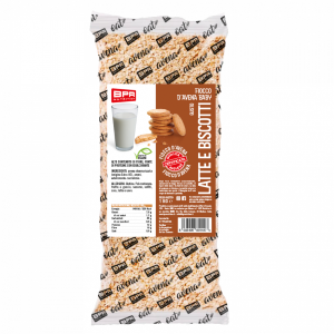 BPR NUTRITION FIOCCHI DI AVENA AROMATIZZATO DA 1000G GUSTO LATTE e BISCOTTI 