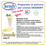 KENDY CREMA DESSERT - PREPARATO IN POLVERE PER CREMA FREDDA SENZA GLUTINE