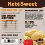 KETOSWEET KETO GNOCCHI AI PEPERONI - GNOCCHI ADATTI PER DIETA CHETOGENICA
