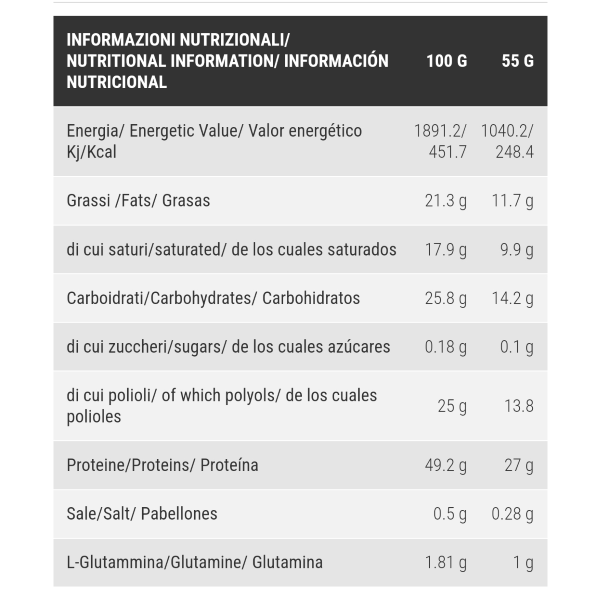 PRONUTRITION HYDROLIZED BAR (BOX DA 24x55G)  GUSTO FONDENTE SMOOTHIE