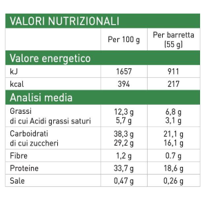 ETHICSPORT HIGH PROTEIN - BARRETTA AD ALTO CONTENUTO PROTEICO