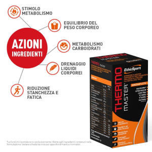 ETHICSPORT THERMO MASTER 90 CPS - ADVANCED WEIGHT LOSS DPORT FORMULA