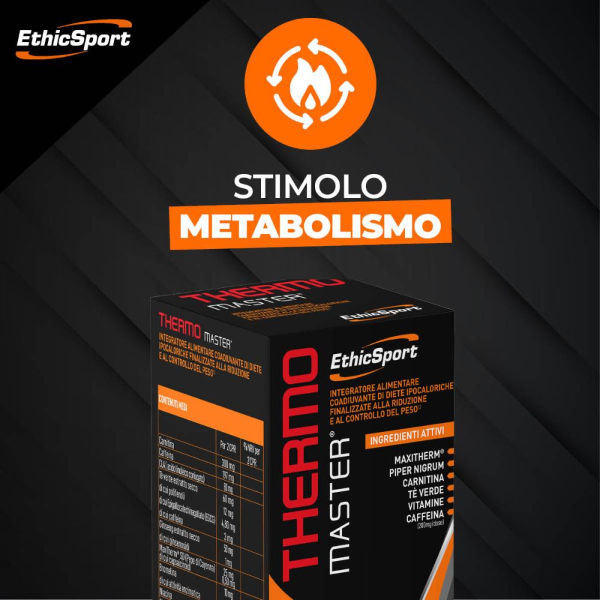 ETHICSPORT THERMO MASTER 90 CPS - ADVANCED WEIGHT LOSS DPORT FORMULA