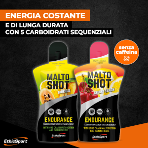 ETHICSPORT MALTOSHOT ENDURANCE (BOX DA 15x50 ml) GUSTO TROPICAL