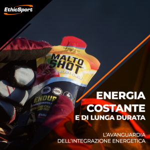 ETHICSPORT MALTOSHOT ENDURANCE (BOX DA 15x50 ml) GUSTO TROPICAL