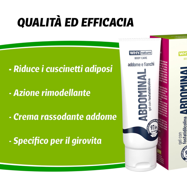 WHYNATURE ABDOMINAL - CREMA SNELLENTE ADDOME & FIANCHI