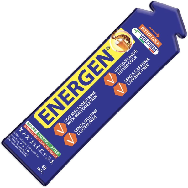 VOLCHEM ENERGEN ® 40 ml - GEL ENERGETICO A BASE DI MALTODESTRINE SENZA CAFFEINA
