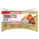 PRONUTRITION CORNETTO DOLCE KETO NOCARBO (BOX DA 4x50G) IDEALE PER LA DIETA KETO