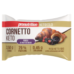 PRONUTRITION CORNETTO KETO DA 50G RIPIENO AI FRUTTI DI BOSCO