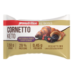 PRONUTRITION CORNETTO KETO MULTICEREALI (BOX DA 10x42G) AI FRUTTI DI BOSCO