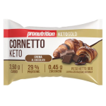 PRONUTRITION CORNETTO KETO (BOX DA 10x50G) RIPIENO DI CREMA DI CIOCCOLATO