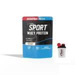 PRONUTRITION SPORT WHEY PROTEIN 908G GUSTO LATTE & COCCO PIU' SHAKER 300 ml OMAGGIO 