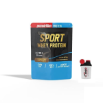 PRONUTRITION SPORT WHEY PROTEIN 908G GUSTO FONDENTE ZERO PIU' SHAKER 300 ml OMAGGIO 