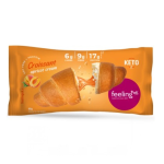FEELING OK CROISSANT RIPIENO (BOX DA 20x65G) ALLA CREMA DI ALBICOCCA "STAGE 1"
