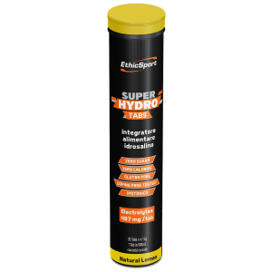 ETHICSPORT SUPER HYDRO TABS - IDRATA RAPIDAMENTE E FORNISCE ELETTROLITI SENZA ZUCCHERI