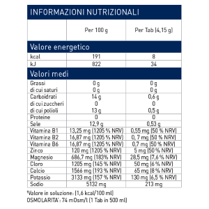 ETHICSPORT SUPER HYDRO TABS - IDRATA RAPIDAMENTE E FORNISCE ELETTROLITI SENZA ZUCCHERI
