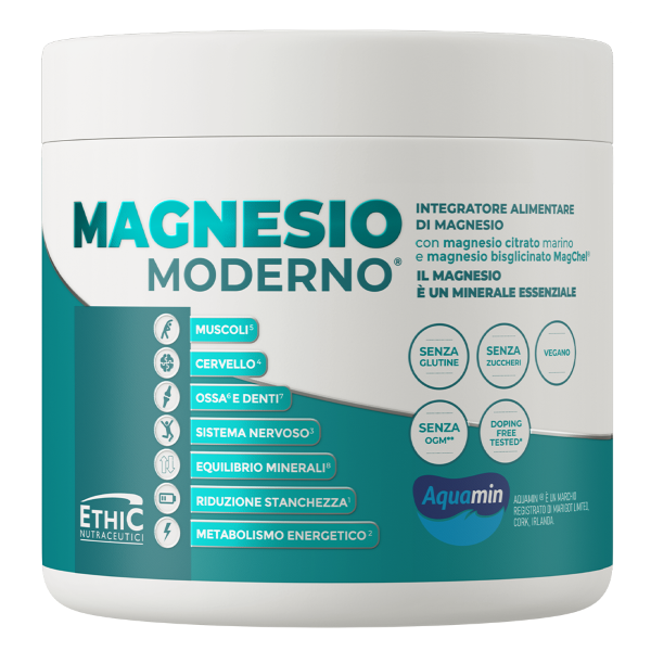 ETHICSPORT MAGNESIO MODERNO - MAGNESIO INNOVATIVO AD ALTO DOSAGGIO