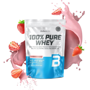 BIOTECH USA 100% PURE WHEY DA 1KG GUSTO FRAGOLA