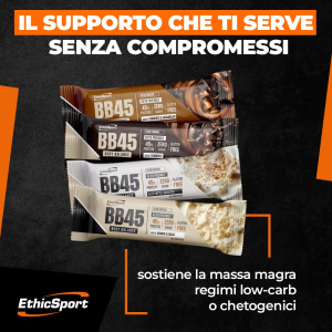 ETHICSPORT BB45 BODY BALANCE (BOX  DA 18x35 Gr) LATTE e BISCOTTO