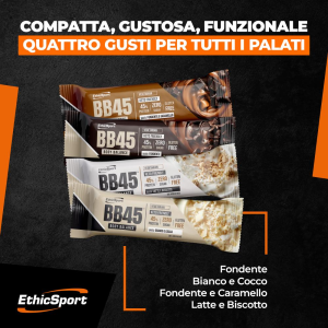 ETHICSPORT BB45 BODY BALANCE (BOX  DA 18x35 Gr) LATTE e BISCOTTO