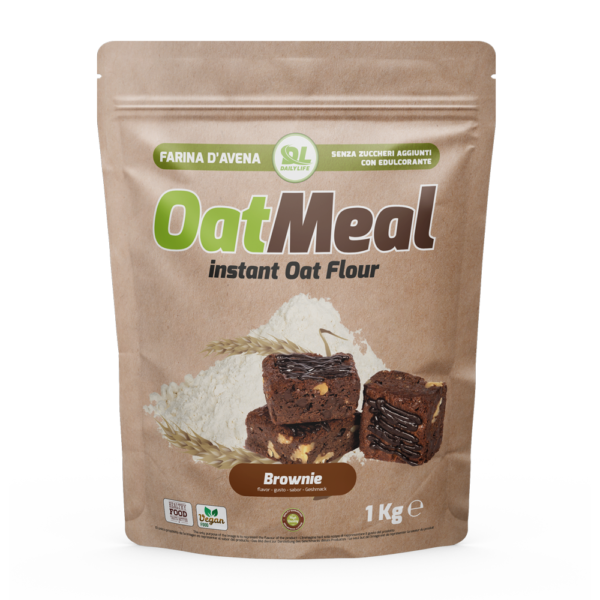DAILY LIFE OATMEAL INSTANT DA 1KG GUSTO BROWNIE