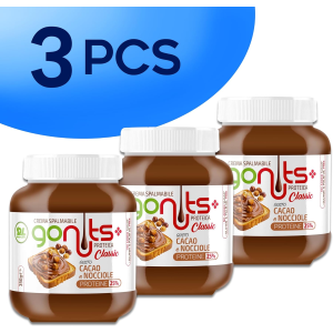 DAILY LIFE GONUTS (BOX DA 3x350G) GUSTO CACAO e NOCCIOLE GLUTEN FREE