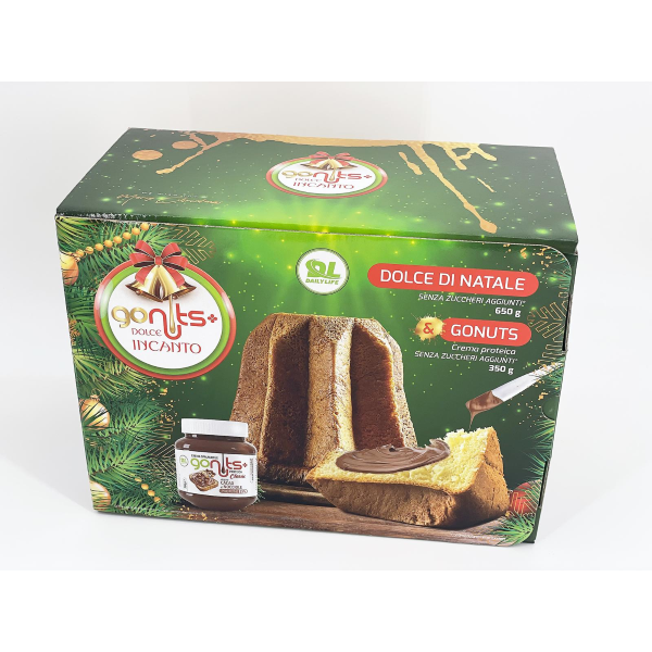 DAILY LIFE GONUTS DOLCE INCANTO - PANDORO PROTEICO LOW CARB