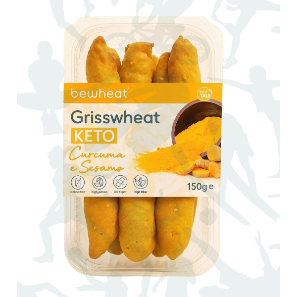 BEWHEAT GRISSWHEAT KETO - SNACK ADATTI PER DIETA CHETOGENICA 