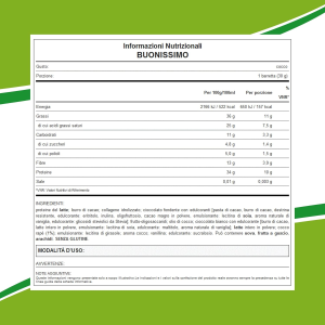 WHYNATURE BUONISSIMO (BOX DA 30x30G) BARRETTA RIPIENA E RICOPERTA AL COCCO