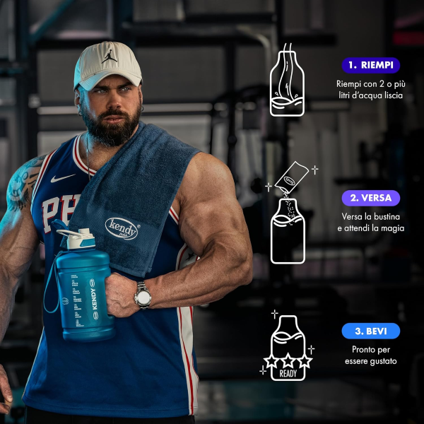 KENDY FRUTTI DRINK (BOX DA 32x8,5G) GUSTO FRUTTI DI BOSCO SENZA GLUTINE