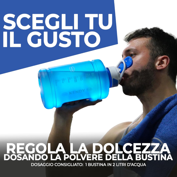 KENDY FRUTTI DRINK (BOX DA 32x8,5G) GUSTO GUSTO LAMPONE SENZA GLUTINE