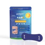 GUDSPORT NOSE STRIPS BLU - MIGLIORE RESPIRAZIONE NASALE 