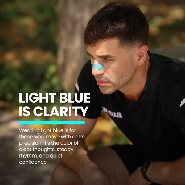 GUDSPORT NOSE STRIPS BLU - MIGLIORE RESPIRAZIONE NASALE 