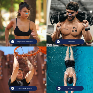 GUDSPORT NOSE STRIPS BLU - MIGLIORE RESPIRAZIONE NASALE 