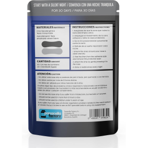 GUDSPORT NOSE STRIPS GUD SLIP NERO - SONNO PIU' PROFONDO