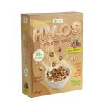 DAILY LIFE HALOS PROTEIN RINGS COCOA HAZELNUT - SNACK PROTEICO SUGAR FREE