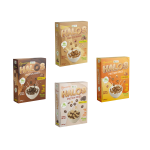 DAILY LIFE HALOS PROTEIN RINGS (BOX DA 4x250 Gr) SUGAR FREE