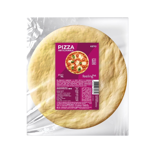 FEELING OK PIZZA ARTIGIANALE KETO PRONTA IN 5 MINUTI