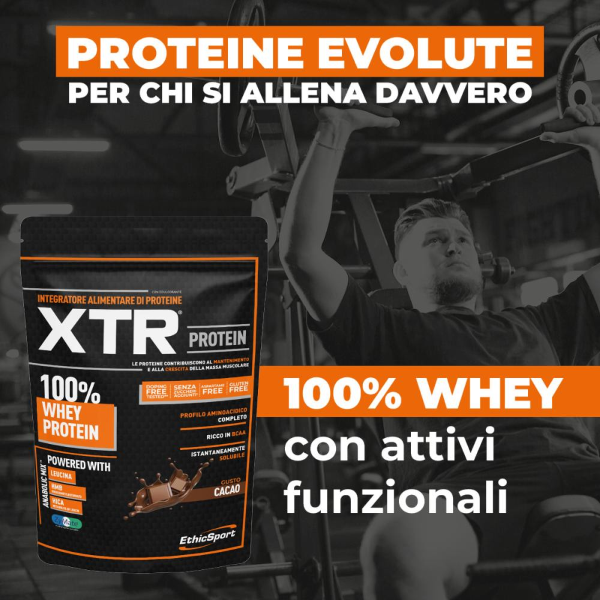 ETHICSPORT PROTEIN XTR 500 Gr CON AnabolicMix™ e ZyMate®
