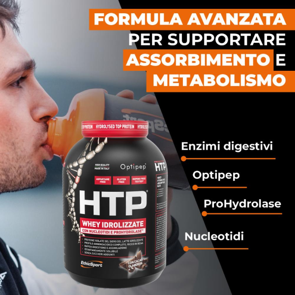 ETHICSPORT HTP HYDROLYSED TOP PROTEIN DA 1950G GUSTO COOKIES 