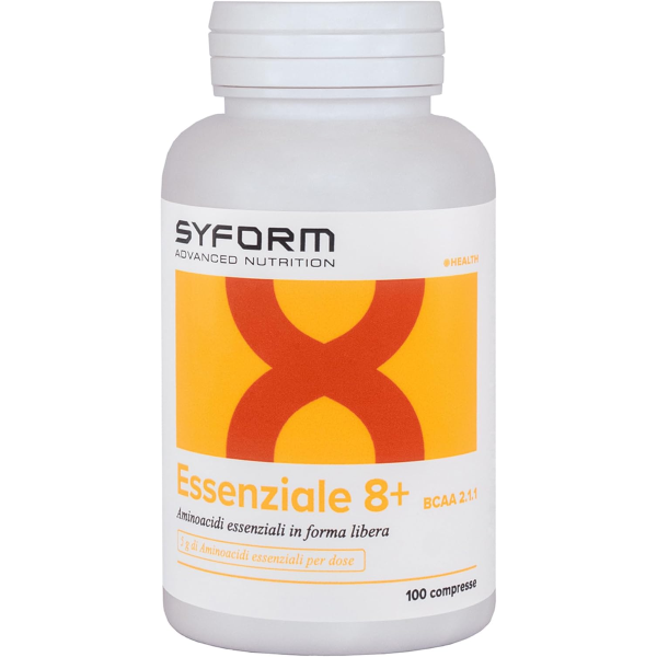 SYFORM ESSENZIALE 8+ - AMINOACIDI ESSENZIALI IN FORMA LIBERA
