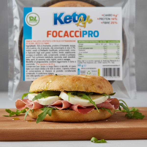 DAILY LIFE FOCACCIPRO (BOX DA 10 PEZZI DA 50 Gr) RICCO DI FIBRE