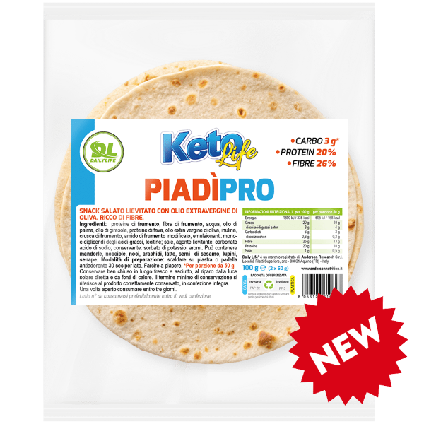 DAILY LIFE PIADIPRO (BOX DA 4 PEZZI DA 100 Gr)