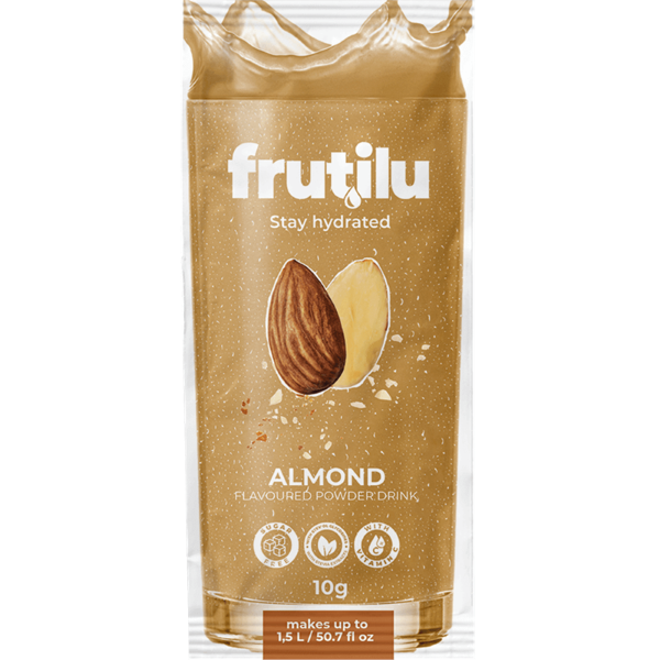 FRUTILU BUSTINA (BOX DA 30 PEZZI DA 10 Gr) GUSTO MANDORLA