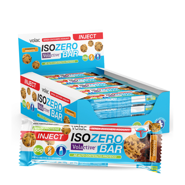INJECT NUTRITION ISOZERO BAR DA 55 Gr FONDENTE BISCOTTO
