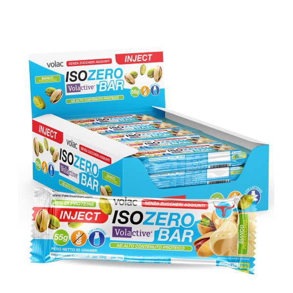 INJECT NUTRITION ISOZERO BAR DA 55 Gr BIANCO PISTACCHIO