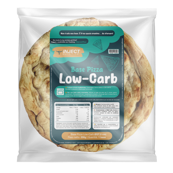 INJECT NUTRITION BASE PIZZA KETO e LOW-CARB